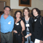 WNBA members and guests enjoying food and fun in honor of Kathi Kamen Goldmark