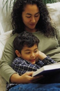 Mother Reading to Child, Early Literacy