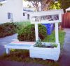 Little Free Library with bench (Berkeley)
